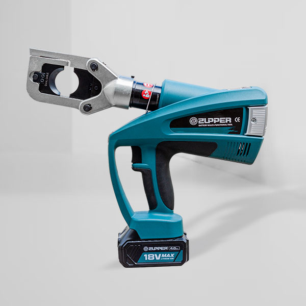 Machinadora hidráulica con batería marca Zupper modelo BZ-60UNV