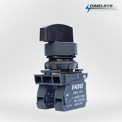 Selector cuero plástico 22 milímetros serie CB5 - CB4 marca fato